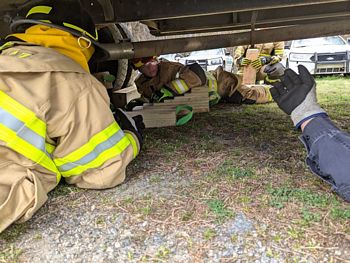 Images from the 2025 McDowell Fire and Rescue College