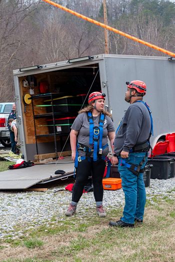 Images from the 2025 McDowell Fire and Rescue College
