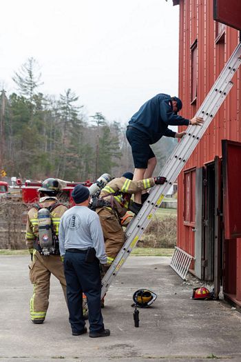 Images from the 2025 McDowell Fire and Rescue College