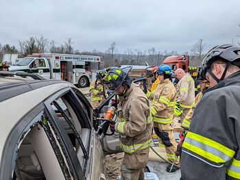 Images from the 2025 McDowell Fire and Rescue College