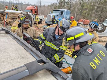 Images from the 2025 McDowell Fire and Rescue College