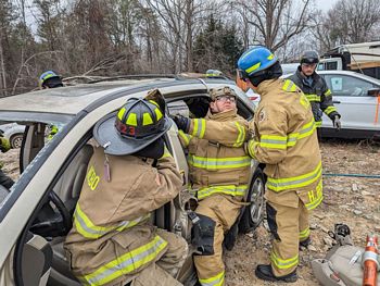 Images from the 2025 McDowell Fire and Rescue College