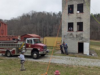 Images from the 2025 McDowell Fire and Rescue College