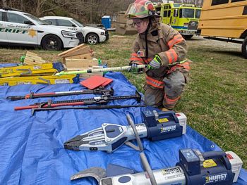 Images from the 2025 McDowell Fire and Rescue College