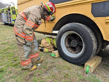 Images from the 2025 McDowell Fire and Rescue College