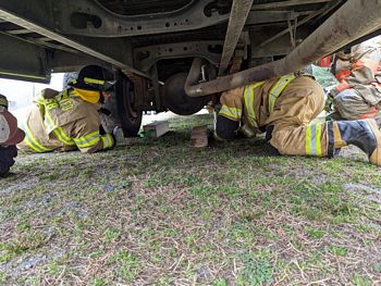 Images from the 2025 McDowell Fire and Rescue College